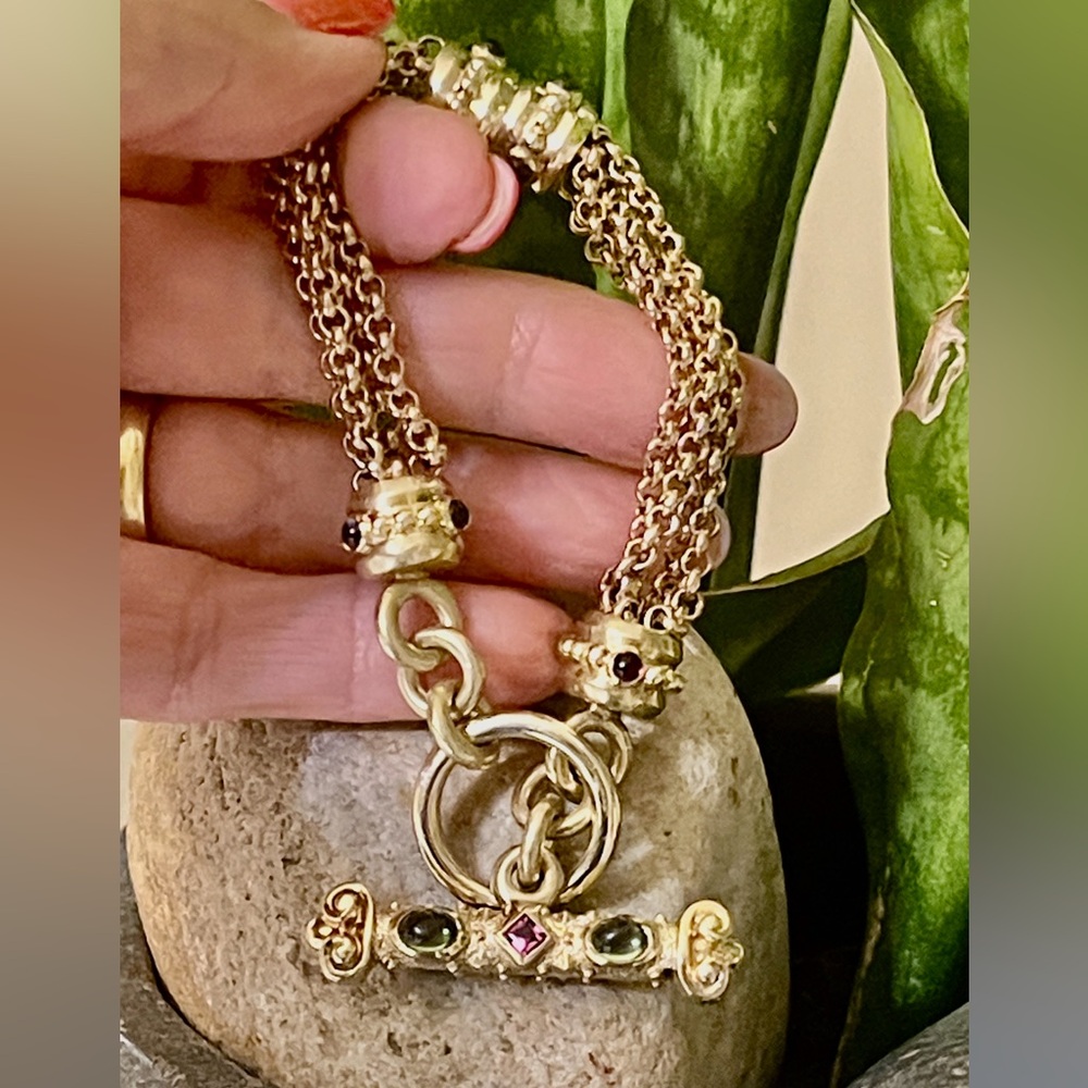 Sold 14k  gold bracelet - Picture 7 of 7